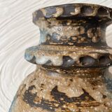 Large brutalist ceramic vase from West Germany, 1960s/1970s