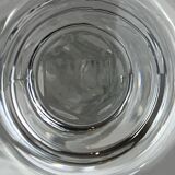 8 Chantilly model champagne flutes by Saint Louis, crystal