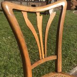 Pair of canning chairs.  new art