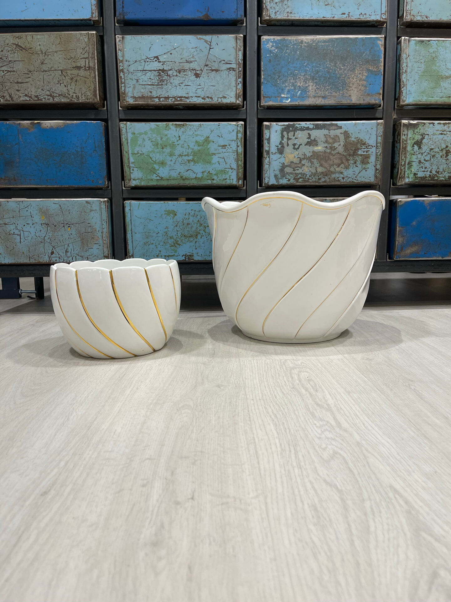 Pair of pot covers 1970