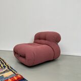 Armchair Soriana Afra and Tobia Scarpa 60s Cassina