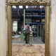 Miroir en bois et stuc doré époque Louis Philippe