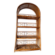 Rattan bookcase