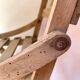 Antique folding chair