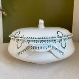 Tureen stamped new ceramic factories of North Saint Amand