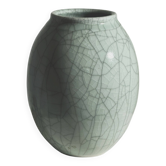 White ceramic vase by Roland Breton