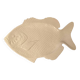 Large vintage ceramic fish dish