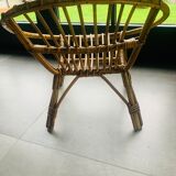 Rattan armchair