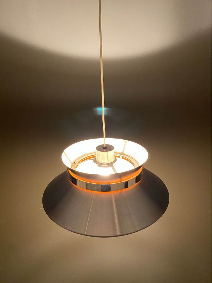 Lampe ronde vintage scandinave 60