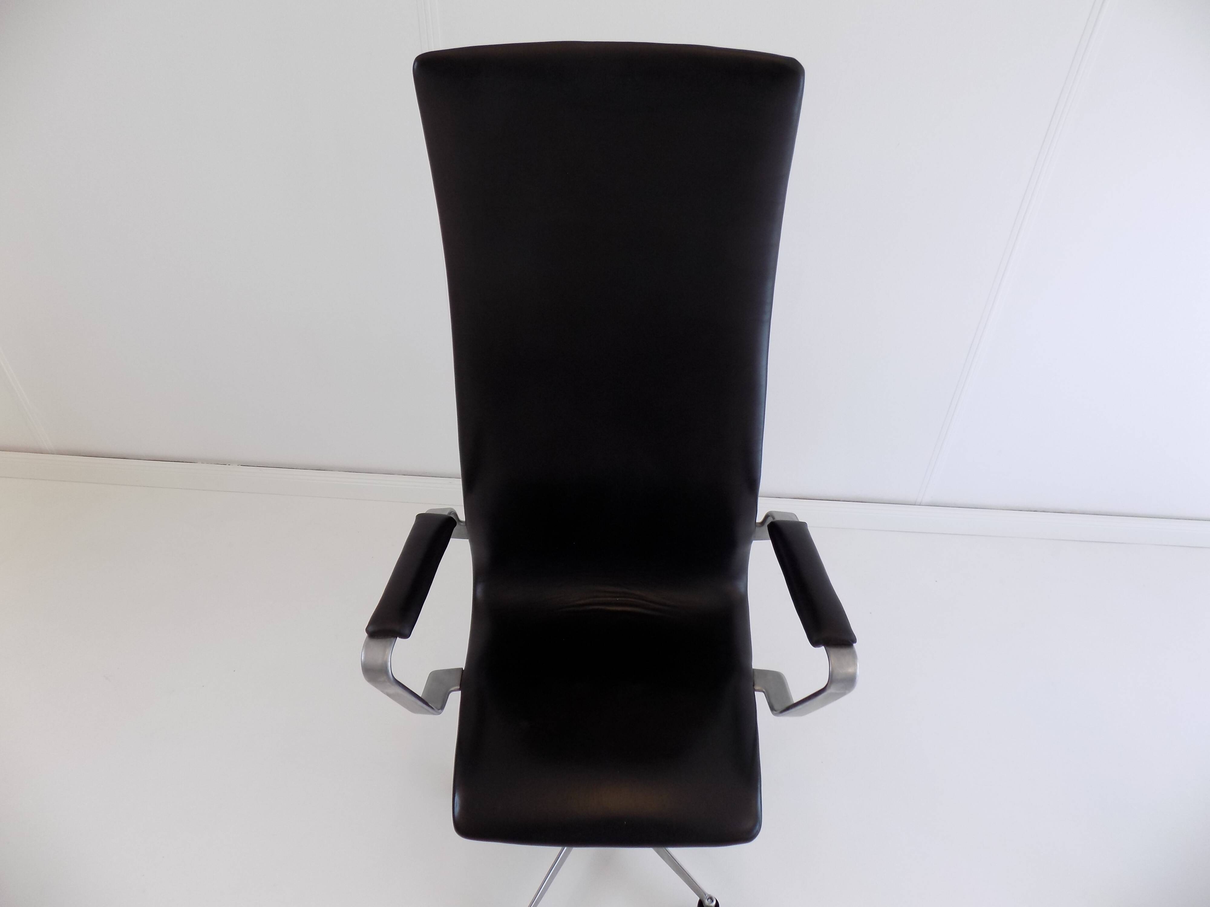 Chaise de bureau Oxford par Arne Jacobsen, Fritz Hansen