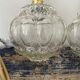 Set of two new electrified bubble globe lamps