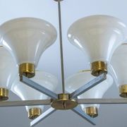 Mid-century chandelier, ceiling light by Josef Hurka, 1960s