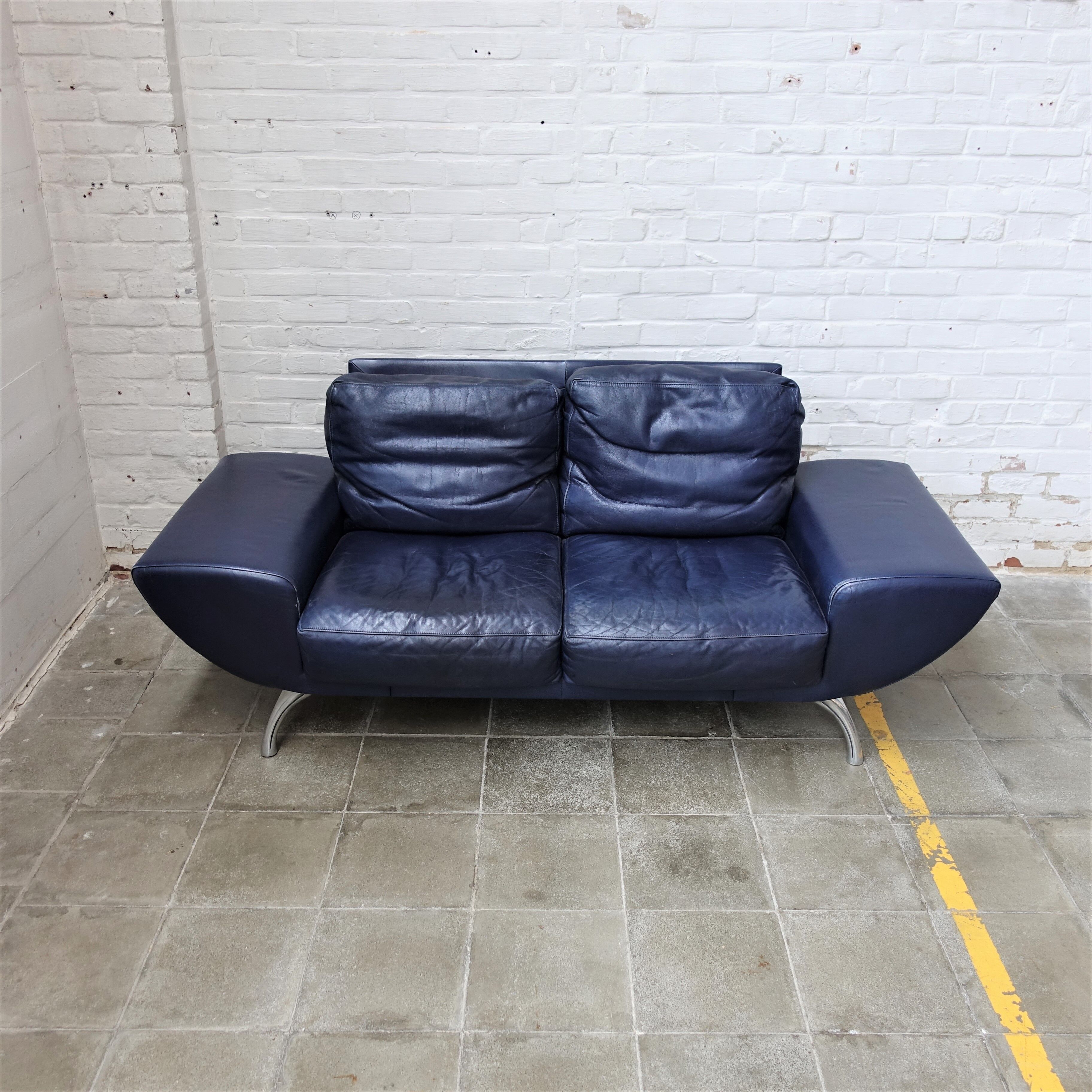 Vintage De Sede two-seater sofa