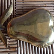 Vide poche poire en laiton