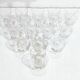 13 crystal white wine glasses