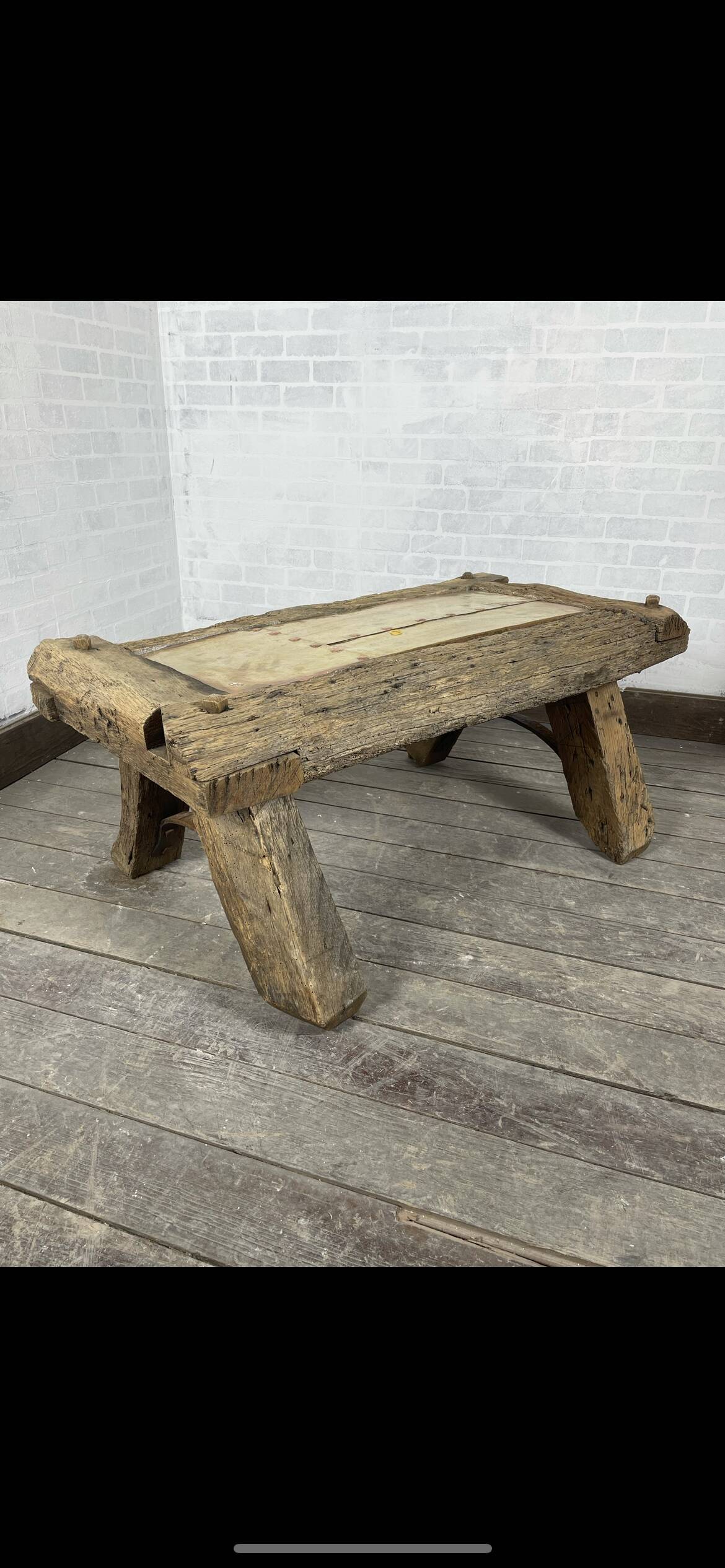 Brutalist coffee table