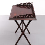 Antique Mahogany tray table Victorian 1880 England