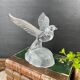 Crystal paperweight "the flight of the bird"