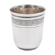 Timbale Christofle in silver metal model villeroy
