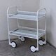 Vintage metal trolley from the 50s