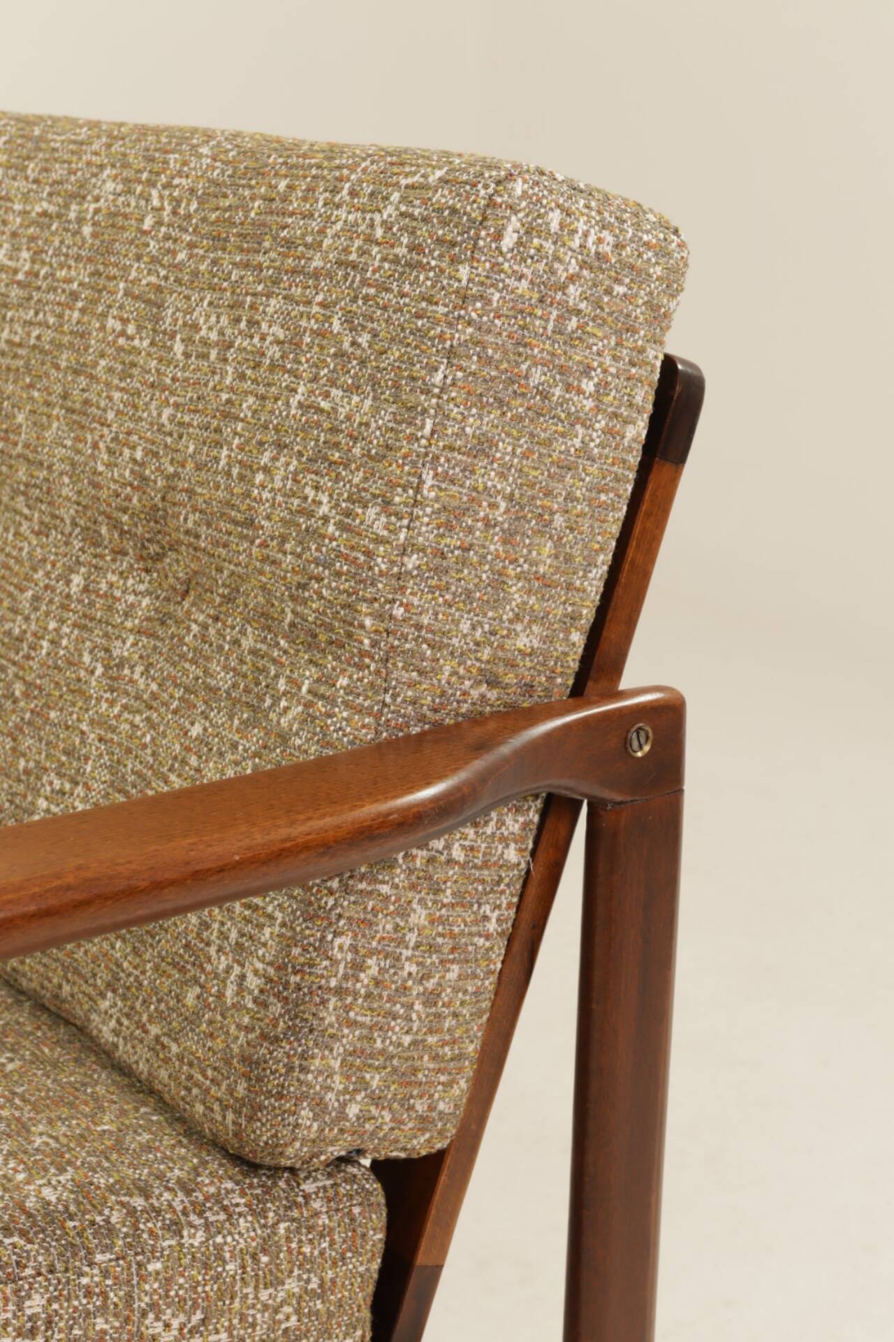 Fauteuil moderne vert forêt design by Z.Baczyk