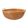 Panier rond en bambou asiatique