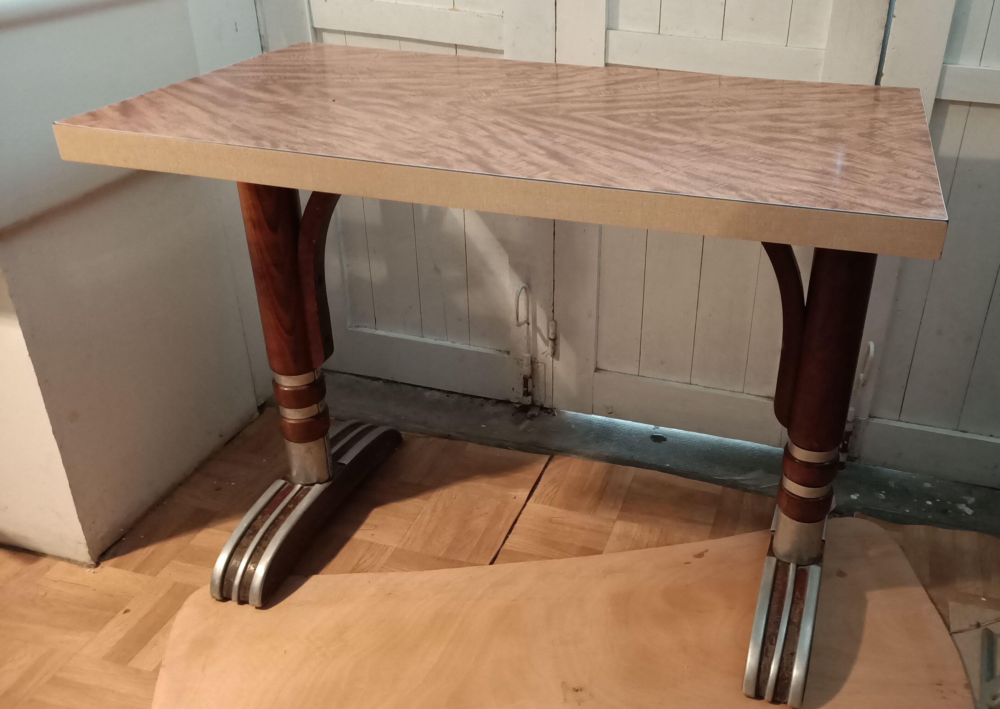 Old bistro table