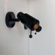 Pair of vintage Zodiac wall lights, Jacques Biny Lita 1965