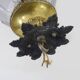 Louis XV style Hall lantern in bronze and glass globe. Around 1920
