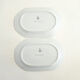 Pair of small Winterling Bavaria porcelain dishes