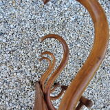 Wall door in curved wood 1900