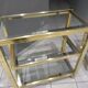 Hollywood Regency serving table years 1970