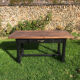 Table de ferme bois massif