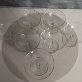 Set de 7 coupes à champagne