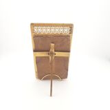 Victorian brass photo frame