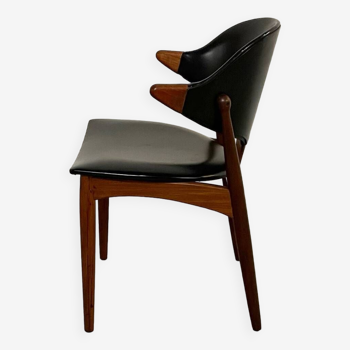 Fauteuil Arne Vodder en teck années 1960