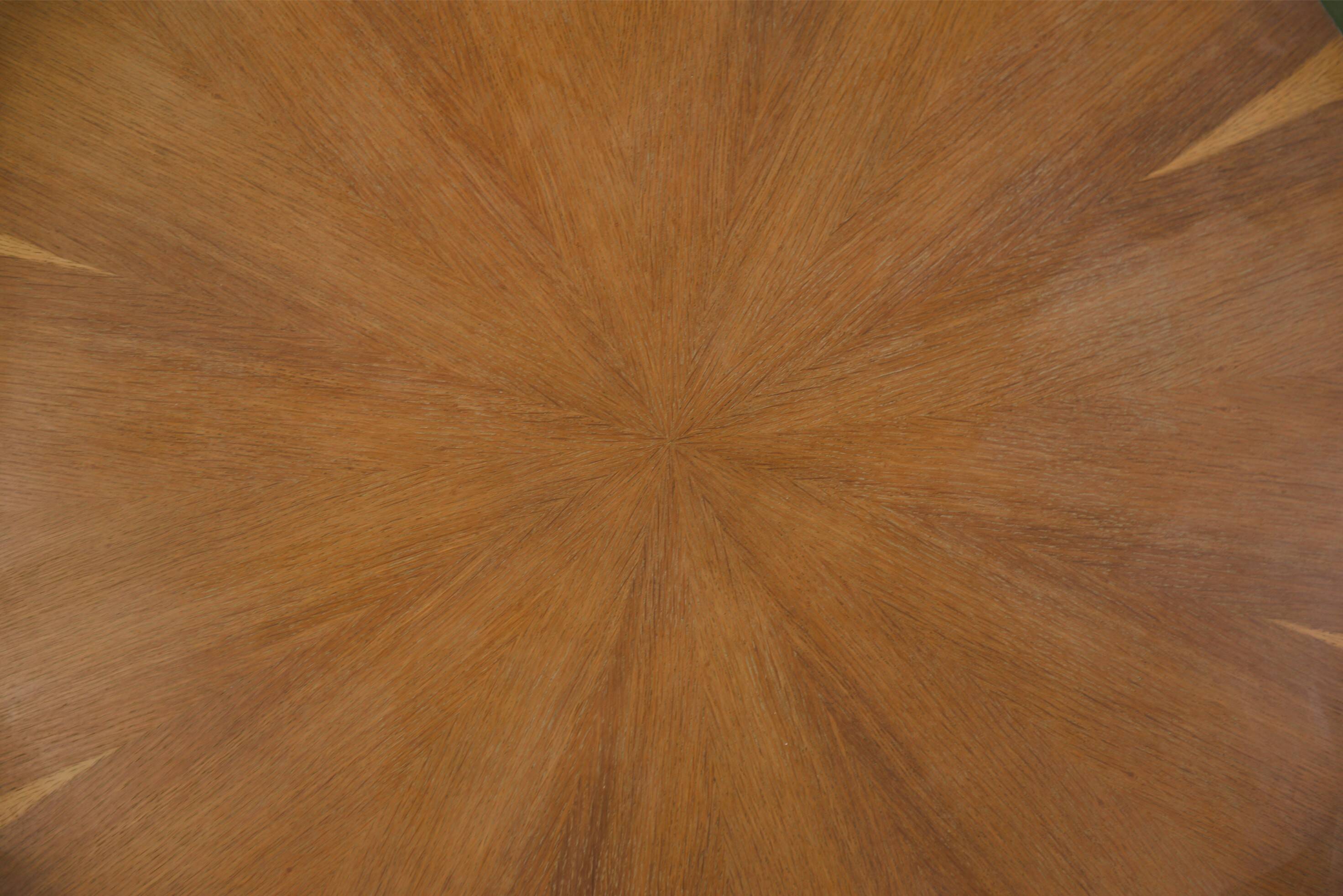 Table de jeux / guéridon en chêne 1940’s