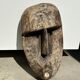 Large Timor mask in patinated wood H:50cm (2)