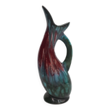 Longwy Tourmaline Vase with Handle