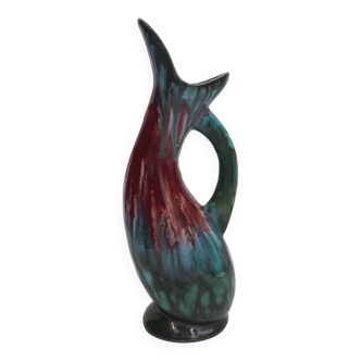 Vase Tourmalines Longwy avec anse