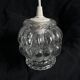 Small bell-shaped suspension in lily of the valley bubble glass