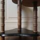 Tripod plant holder 4 levels in solid wood, bamboo style & painted