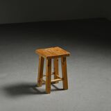 Charlotte Perriand stool, La Pierra Menta Residence, 1979