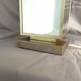 Brass and mirror 1970 editor desk lamp