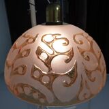 Peill & Putzler glass hanging lamp 1960-70’s