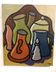 Oil painting still life Franco Prayer (1924) 60x50 cm