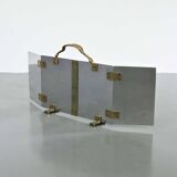 Écran de cheminée à trois panneaux des années 1990 par David Marshall, Espagne