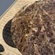 Original round Knoll Tulip dining table (137cm) Emperador glossy NEW CONDITION!