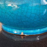 Cracked Art Deco ceramic vase Francis Bichoff