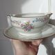 Saucière sur dormant fixe en porcelaine de Limoges - Porcelaine Limousine